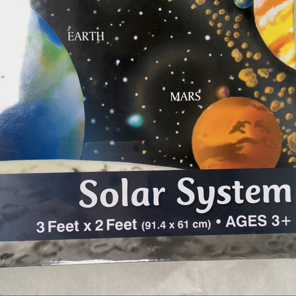 Melissa & Doug Solar System Floor Puzzle 48 Piece 3’x2’ Ages 3+ Planets New - Picture 11 of 11